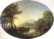 Thomas Cole The Old Mill at Sunset (mk13) France oil painting artist